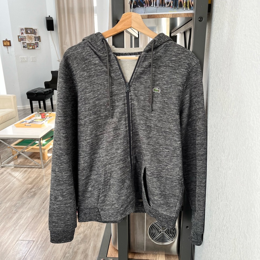 Lacoste zipper hoodie